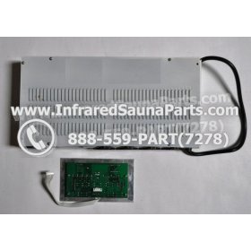 COMPLETE CONTROL POWER BOX WITH CONTROL PANEL - COMPLETE CONTROL POWER BOX SUNMATE INFRARED SAUNA STYLE 1 WITH ONE CONTROL PANEL 5