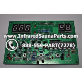 CIRCUIT BOARDS WITH  FACE PLATES - CIRCUIT BOARD WITH FACEPLATE HYDRA INFRARED SAUNA 06S10195 2