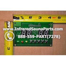 CIRCUIT BOARDS WITH  FACE PLATES - CIRCUIT BOARD WITH FACEPLATE HYDRA INFRARED SAUNA  WSP4 3
