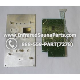 CIRCUIT BOARDS WITH  FACE PLATES - CIRCUIT BOARD WITH FACEPLATE 2P0050FDA0 FOR INFINITY INFRARED SAUNA SECONDARY 5