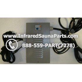 COMPLETE CONTROL POWER BOX 220V / 240V - COMPLETE CONTROL POWER BOX 220V / 240VBAMXSAUNA INFRARED SAUNA WITH 8 FEMALE PLUGS 1