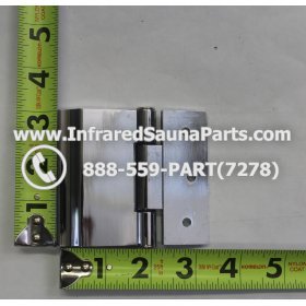 DOOR HINGES - GLASS DOOR HINGE STYLE 12 COMPLETE SET 4