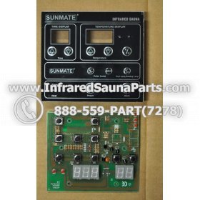 CIRCUIT BOARDS WITH  FACE PLATES - CIRCUIT BOARD WITH FACE PLATE SRZHX001 - (10 BUTTONS) SUNMATE 2