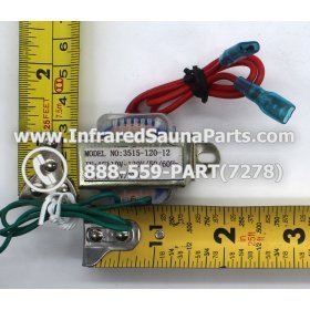 ADAPTERS / TRANSFORMERS - ADAPTERS TRANSFORMERS 3515-120-12 IN AC110V-130V 5O 60 Hz OUT:AC12V 3VA 8