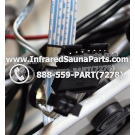 COMPLETE CONTROL POWER BOX WITH CONTROL PANEL - COMPLETE CONTROL POWER BOX WASAUNA INFRARED SAUNA STYLE 1 WITH ONE CONTROL PANEL 13