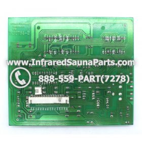 CIRCUIT BOARDS / TOUCH PADS - CIRCUIT BOARD  TOUCHPAD KEYSBACKYARD INFRARED SAUNA YX32764-3 (9 BUTTONS) 2