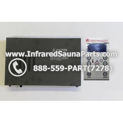 COMPLETE CONTROL POWER BOX WITH CONTROL PANEL - COMPLETE CONTROL POWER BOX 110V  120V  220V WITH 8 CIRCUIT BOARD PINS WITH ONE CONTROL PANEL IN WHITE 1