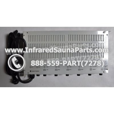COMPLETE CONTROL POWER BOX 220V / 240V - COMPLETE CONTROL POWER BOX 220V / 240V PRECISION THERAPY  INFRARED SAUNA STYLE 4 1