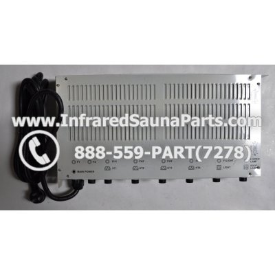 COMPLETE CONTROL POWER BOX 110V / 120V - COMPLETE CONTROL POWER BOX 110V / 120V JOSEN INFRARED SAUNA STYLE 4 1