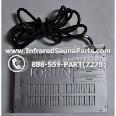 COMPLETE CONTROL POWER BOX 110V / 120V - COMPLETE CONTROL POWER BOX 110V / 120V WASAUNA INFRARED SAUNA STYLE 3 1